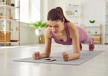 Entraînements sportifs à domicile